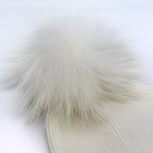 Load image into Gallery viewer, White Fur Pom