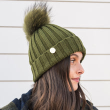 Load image into Gallery viewer, Shelley Pom Beanie