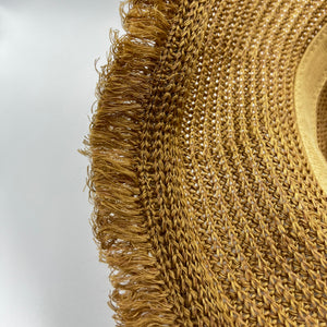 Keaton Packable Sun Hat in Dark Natural