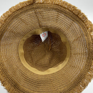 Keaton Packable Sun Hat in Dark Natural