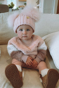 Kids Double Pom Beanie