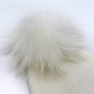 White Fur Pom